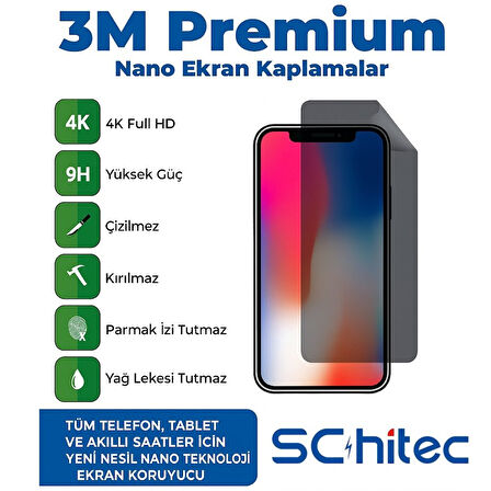 ScHitec Huawei Nova 13 Pro Darbe Emici Premium Ön Şeffaf mat Ekran Koruyucu poliüretan Film