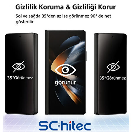 ScHitec Huawei Pura 80 Pro Darbe Emici Premium Hayalet Ön Ekran Koruyucu Poliüretan Film