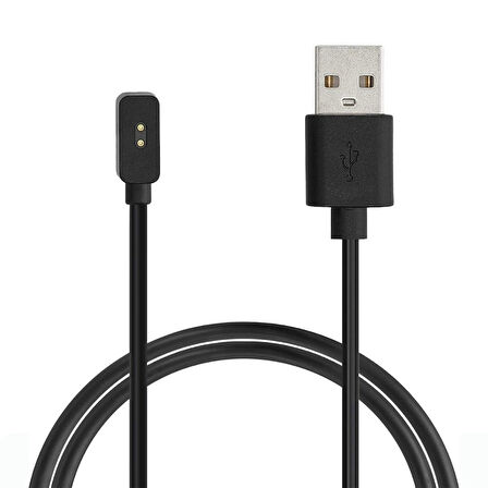 ScHitec Mi Band 8/8Pro/8Active/9/9Pro/9Active/10 &  Redmi Band2/Watch3/3Active/Watch4/4Active/Watch5/Active/5Lite Uyumlu 1m USB-A Manyetik Şarj Kablosu