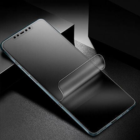 ScHitec İphone Modeller Darbe Emici Nano - Mat - Hayalet - Arka - Fullbody  Ekran Koruyucu ve Kaplama Premium Poliüretan Film