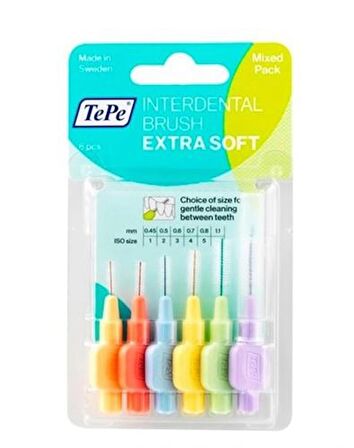 Tepe Extra Soft Karışık Renk Paketi 8 Adet