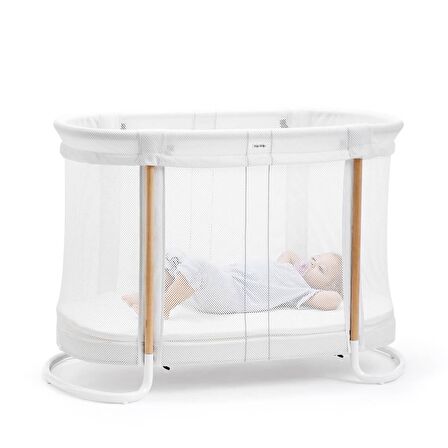 BabyBjörn Crib İki Katlı Bebek Beşiği Beyaz