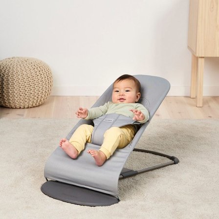 BabyBjörn Balance Soft Ana Kucağı Woven Jersey Tri-Fabric Light Gray