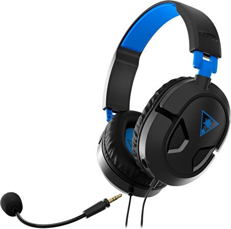Turtle Beach Recon 50P PS5/4 Uyumlu Kablolu Oyuncu Kulaklığı Siyah