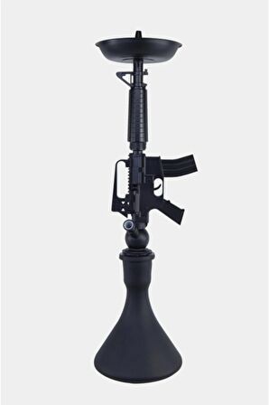 Lotus Hediyelik Gun Nargile Takımı Tüfek Tasarım Black