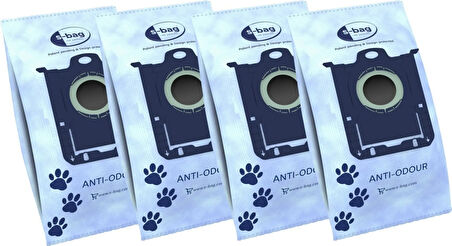 Electrolux E203S Anti-Odour 4'lü Koku Önleyici S-Bag Toz Torbası (9001684597)