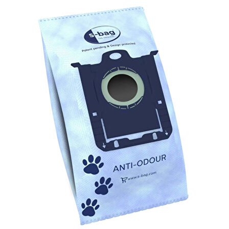Electrolux E203S Anti-Odour 4'lü Koku Önleyici S-Bag Toz Torbası (9001684597)