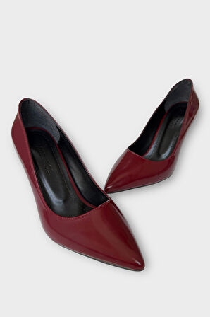 Kadın Klasik Topuklu Ayakkabı BORDO