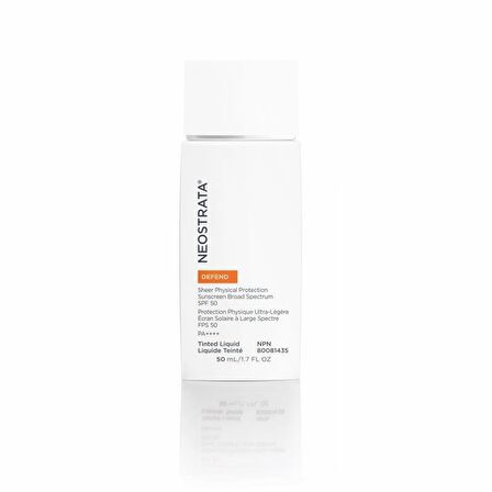 Neostrata Sheer Physical Protection 50 Faktör Nemlendirici Tüm Cilt Tipleri İçin Renkli Güneş Koruyucu Krem 50 ml