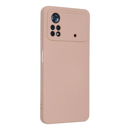 Xiaomi Poco X4 Pro 5G Kılıf Nano içi Kadife Silikon - Pudra