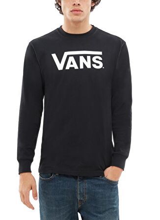 Vans Erkek Bisiklet Yaka Siyah Sweatshirt