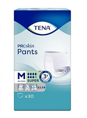 TENA 7 DAMLA KÜLOTLU HASTA BEZİ MEDIUM 30 ADET