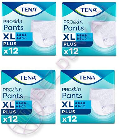 TENA 6 DAMLA KÜLOTLU HASTA BEZİ  XLARGE 12 ADET
