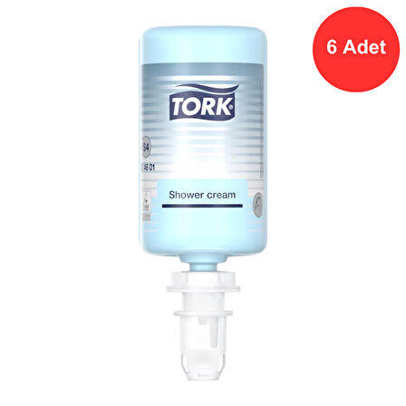 Tork El, Saç ve Vücut Banyo Duş Kremi 1 Litre x 6 Adet (424601)