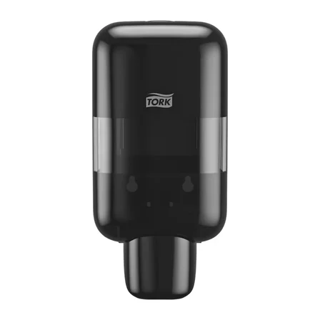 Tork Mini Sıvı Sabun, Köpük Sabun ve Dezenfektan Dispenseri Siyah S5 Manuel Duvar Tipi (565208) x 6 Adet