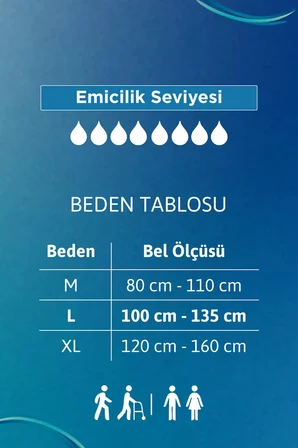 Tena Proskin Pants Maxi Emici Külot Yetişkin Bezi L - Büyük - Large 10 Adet