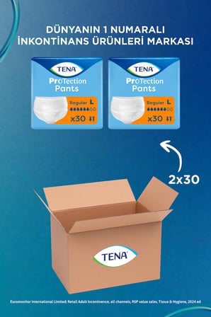 ProTection Pants Regular Emici Külot 6 Damla L 30'lu 2 Paket (60 Adet)