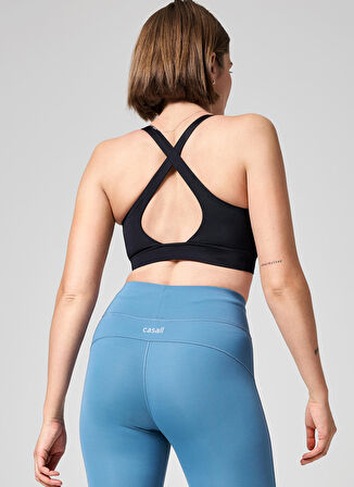 Casall Siyah Sporcu Sütyeni 20990-901 Crossback Sports Bra