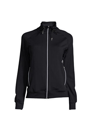 Casall Siyah Kadın Zip Ceket 20459-901 Training Jacket