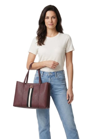 Dkny Bordo Kadın Tote Çanta R53A1M10