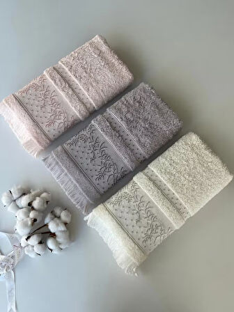 50x90 BAHAR 3'LÜ HAVLU V1