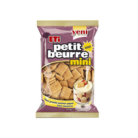 Eti Petit Beurre Mini Bisküvi 175 Gr x 12 Adet