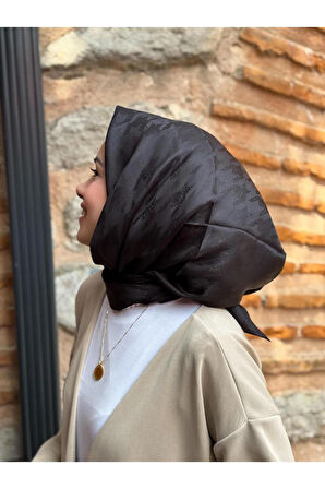 Kazayağı Desen İpeksi Jakar Eşarp