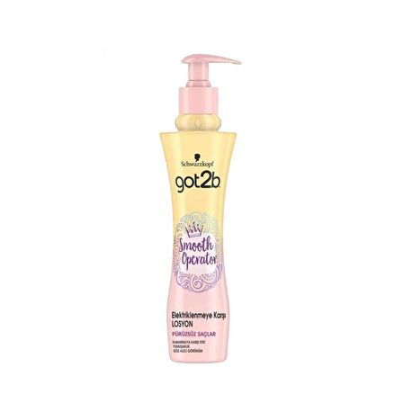 Schwarzkopf Got2B Elektriklenme Karşı Losyon Smooth 200 Ml