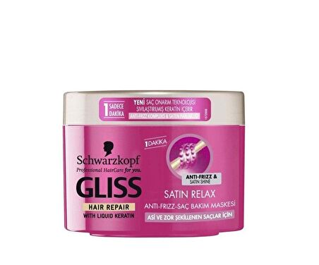 Gliss Satın Relax Maske 200 Ml