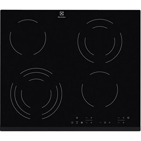 Electrolux EHF6343FOK Elektrikli 4 Gözlü Ankastre Ocak