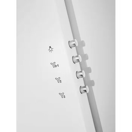 Electrolux (LFV316W 942051251) 60 cm Eğik Cam Beyaz Davlumbaz