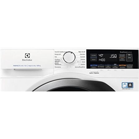 Electrolux EW7WO349ST 1400 Devir 9 kg Çamaşır Makinesi