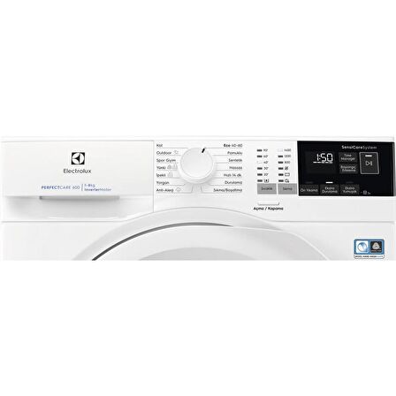 Electrolux EW6FN448WT 1400 Devir 8 kg Çamaşır Makinesi