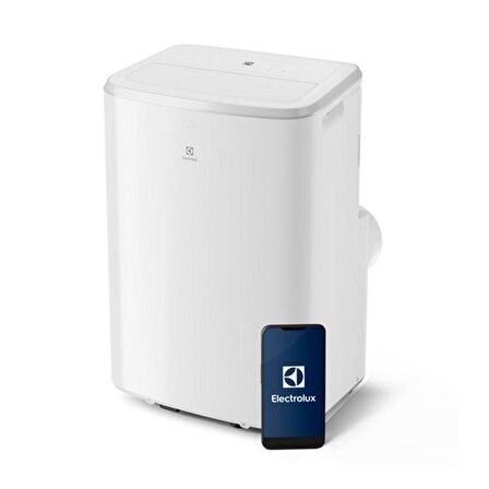 Electrolux EXP34U339HW+EWS01 12000 Btu/h A++ Enerji Sınıfı Ayaklı Tekerlekli R290 İnverter Portatif Klima