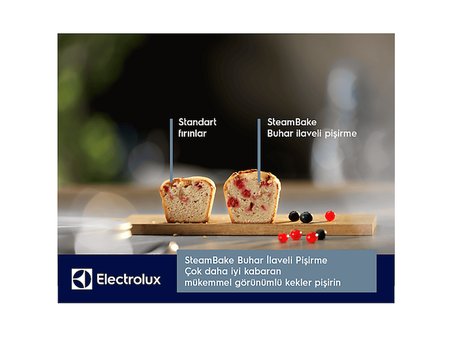 ELECTROLUX EOD5H70BZ 500 Serisi SurroundCook SteamBake Buhar İlaveli 65 L Ankastre Fırın Siyah