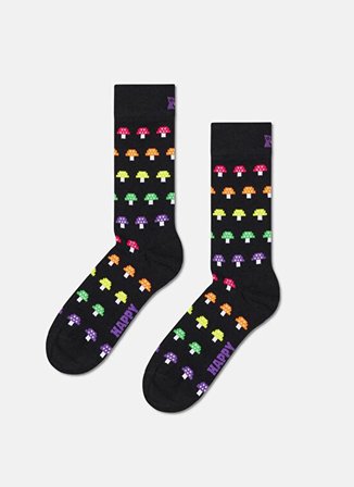 Happy Socks Siyah Erkek Desenli Çorap 4-Pack Gamer Socks Gift Set