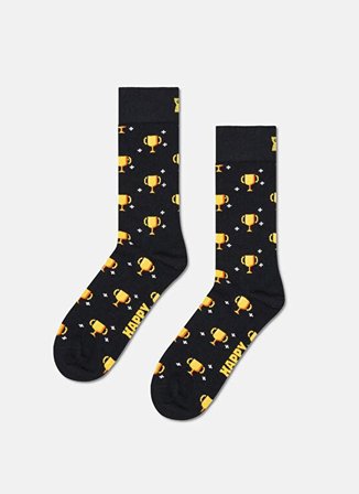 Happy Socks Siyah Erkek Desenli Çorap 4-Pack Gamer Socks Gift Set