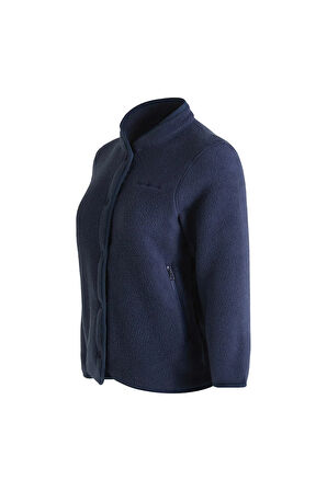 W Fleece Snap Cardigan Kadın Polar