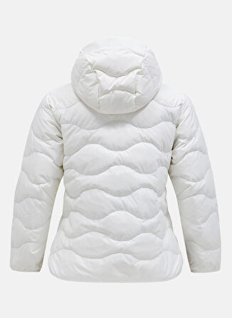 Beyaz Kadın Kapüşon Yaka Mont G77852200_W Helium Down Hood Jacket