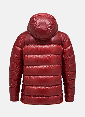 Koyu Kırmızı Erkek Kapüşon Yaka Mont G78983030_Minus Degree Down Puffer