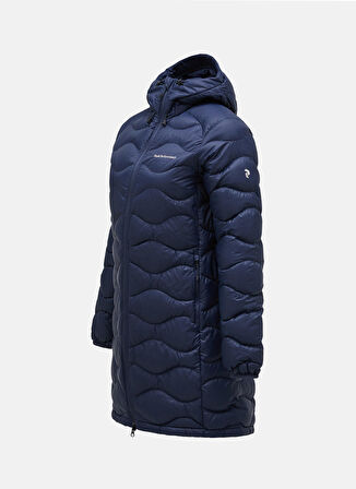 Lacivert Kadın Kapüşon Yaka Mont G79627010_W Helium Down Parka