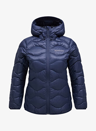Peak Performance Helium Down Hood Kadın Kaz Tüyü Mont Lacivert G79620010-18406