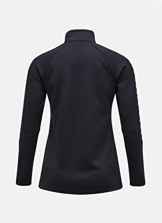 Siyah Kadın Dik Yaka Sweatshirt G79433020_W Rider Zip Jacket