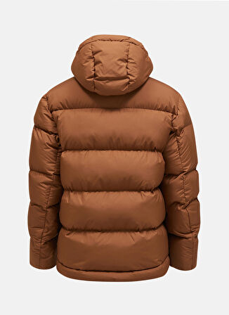 Kahve Erkek Kapüşon Yaka Mont G77962080_M Rivel Jacket