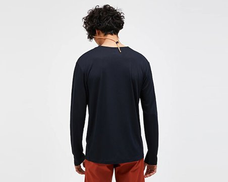 Peak Performance M DELTA LS TEE Erkek Günlük Uzun Kollu Tişört G79369010T Siyah