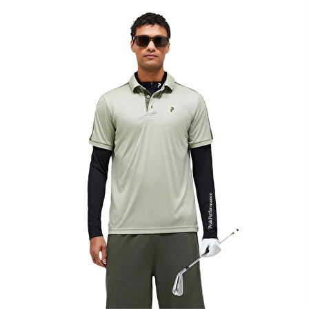 Peak Performance M Player Polo Erkek T-Shirt G79490080 Yeşil