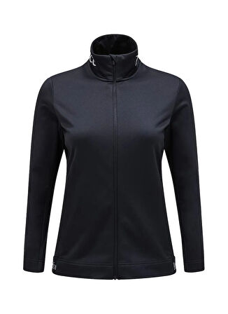 Peak Performance W Rider Tech Zip Jacket Siyah Normal Düz Kadın Ceket