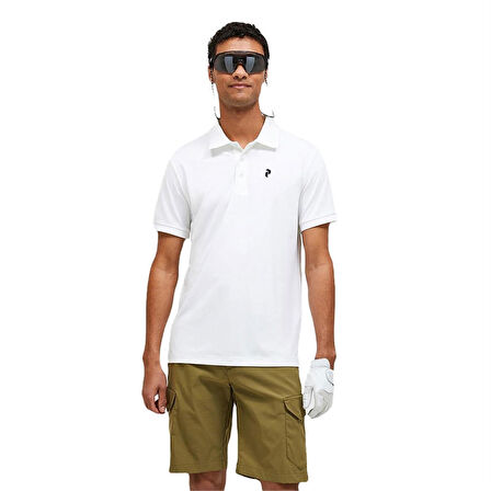 Peak Performance M Vespar Polo Erkek T-Shirt G79491010 Beyaz