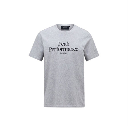 Peak Performance M Original Tee Erkek T-Shirt G79567050 Gri