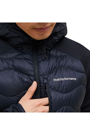 Helium Down Hybrid Hood Erkek Siyah Outdoor Ceketi